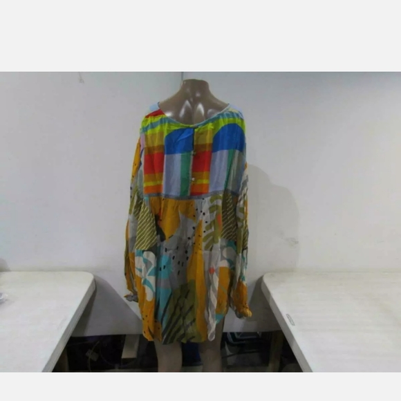 Anthropologie Miranda Peasant Blouse Multicolor - Picture 2 of 6